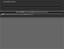 Tablet Screenshot of cursoteca.com